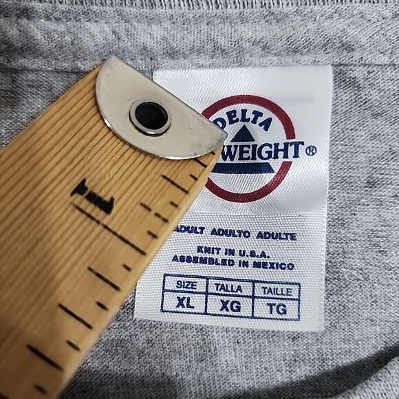 No Brainer '08 Donate Blood Florida's Blood Centers Gray Mens XL Shirt EUC - Picture 3 of 8